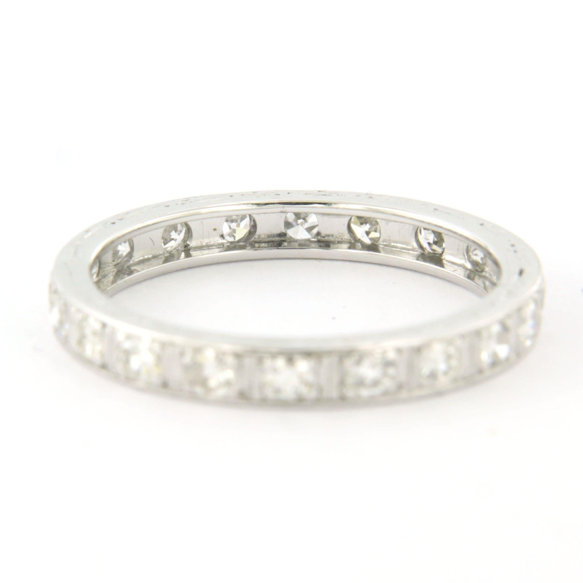 Taglio singolo Eternity ring with single cut diamonds up to 0.70ct 2.7 grams in vendita