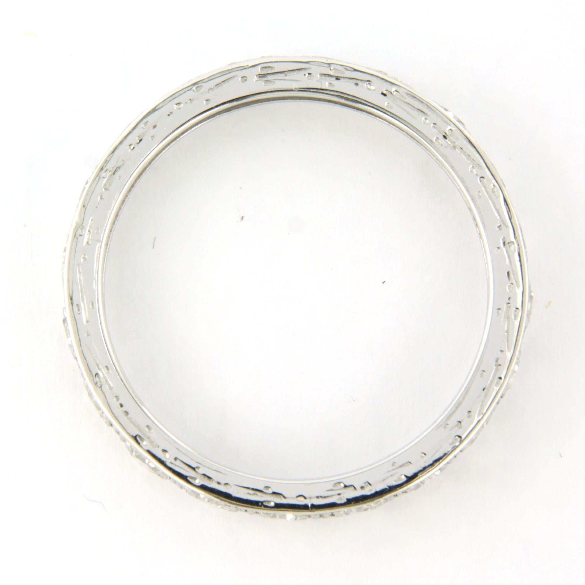 Eternity ring with single cut diamonds up to 0.70ct 2.7 grams in vendita 1