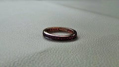 Eternity Rubies 0.70k Rose Gold Stackable Cocktail Ring