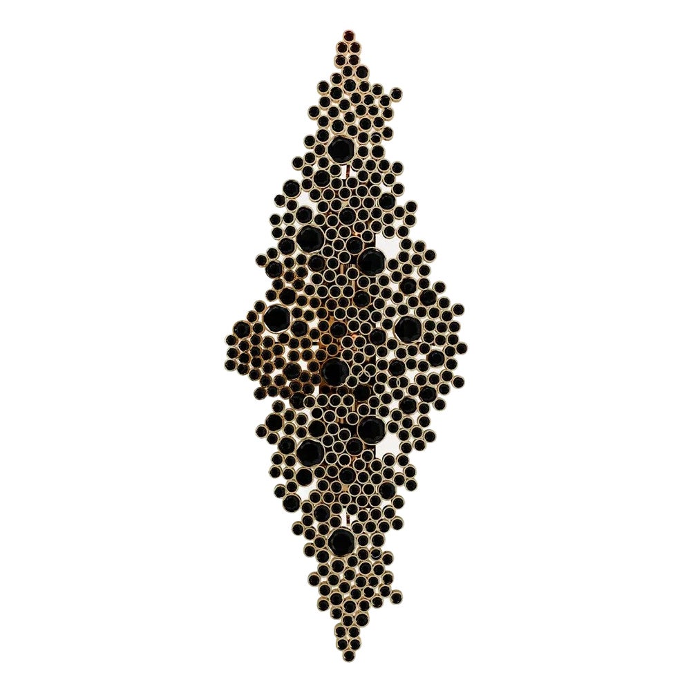 Eternity Sculpture Black Glass (En stock)