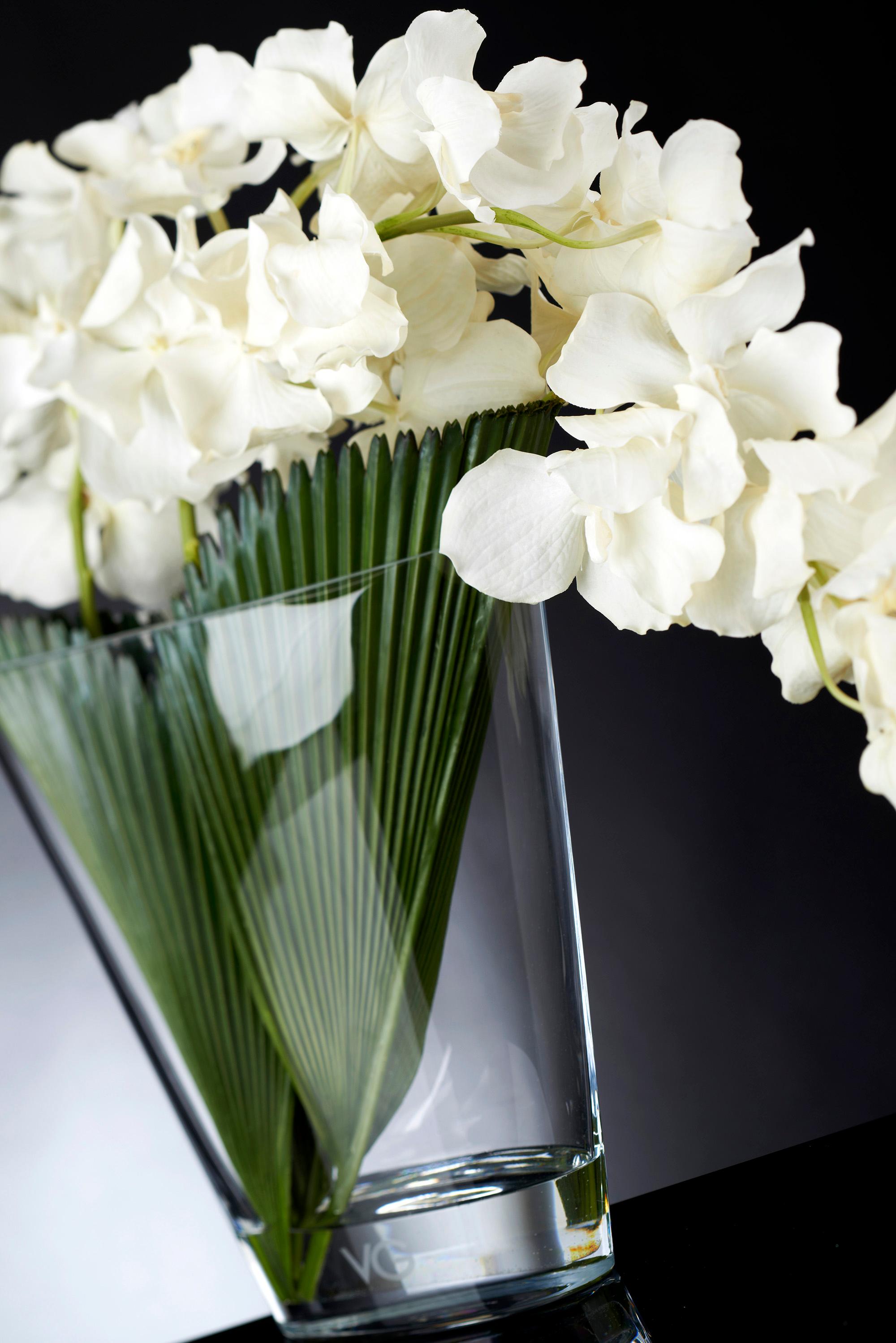 Italian Eternity Vanda Cascade Set Arrangement, Flowers, Italy For Sale