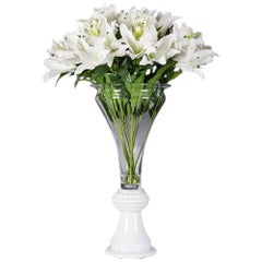 Eternity Vase Vanessa Lilium Set Arrangement, Flowers, Italy