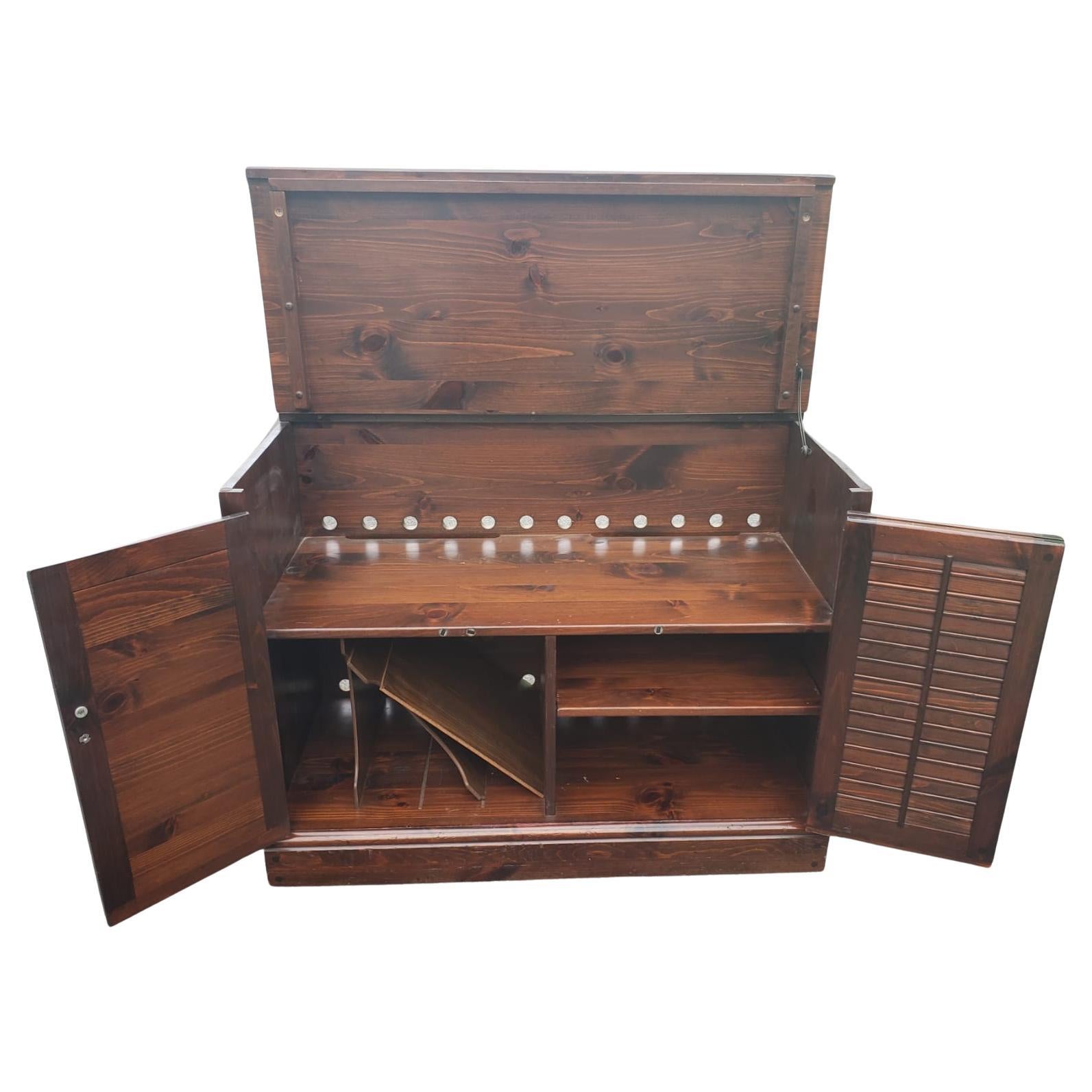 ethan allen media console
