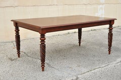 Ethan Allen British Classics Cherry Wood Rectangular Dining Table