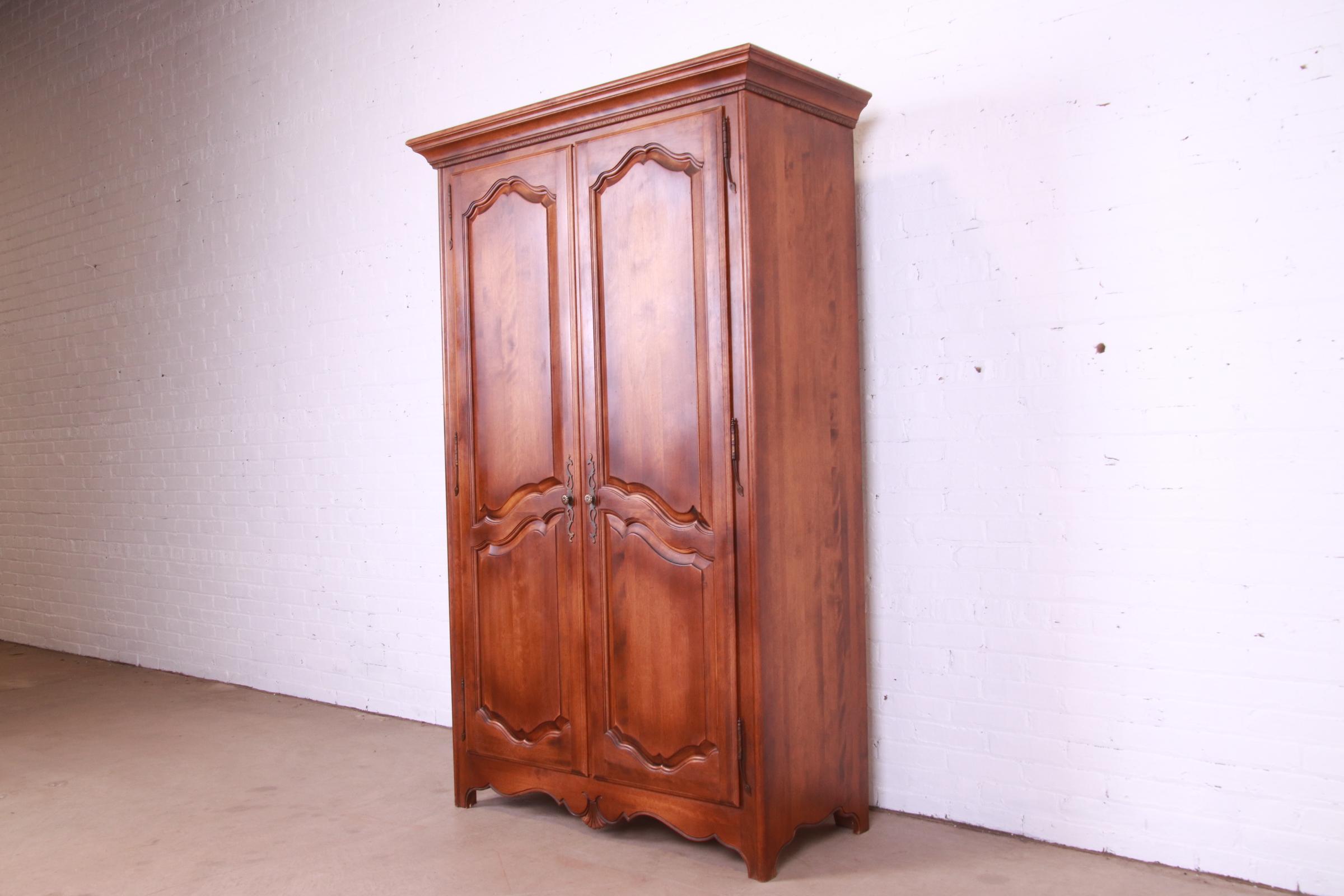 ethan allen country french armoire