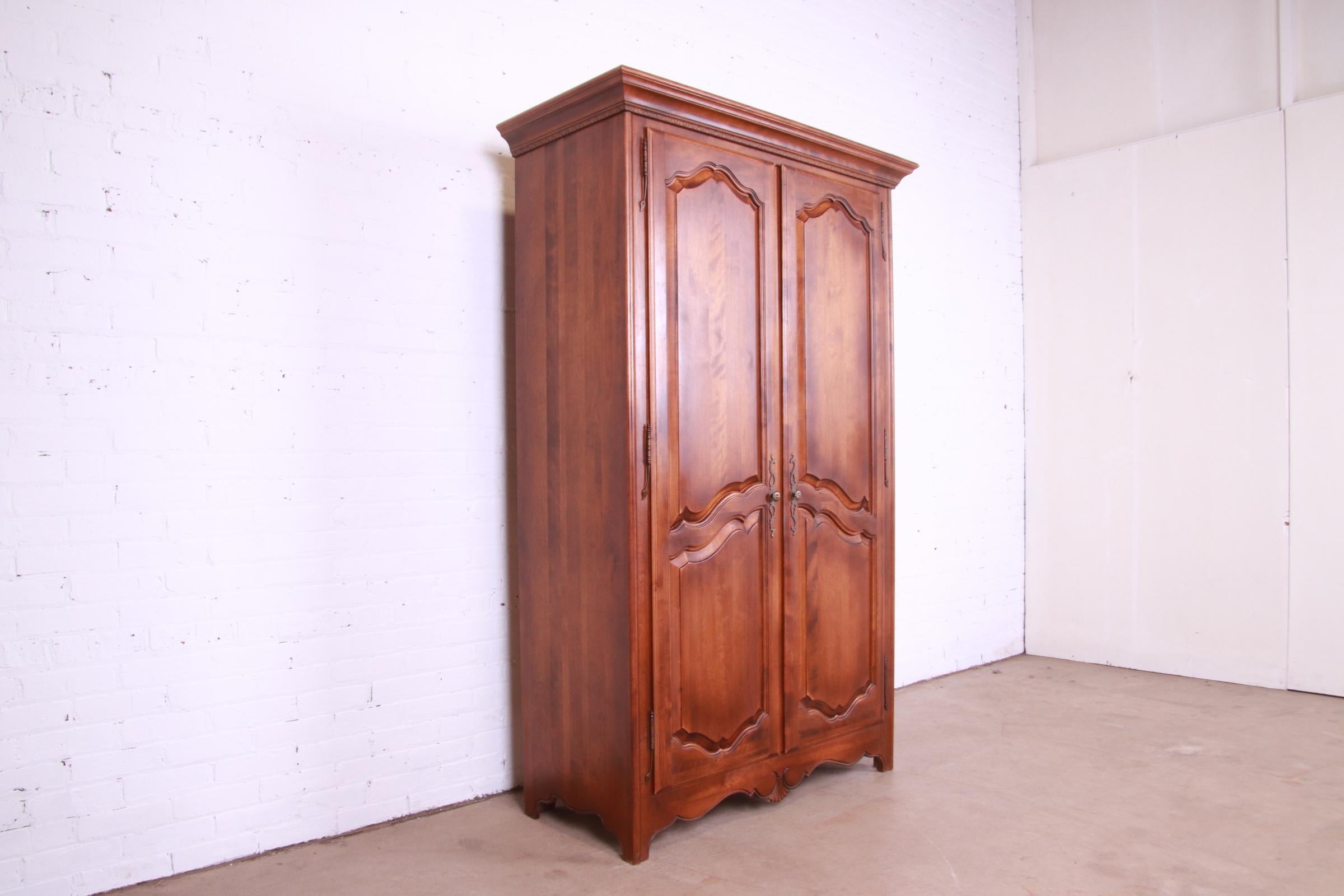 ethan allen french country armoire