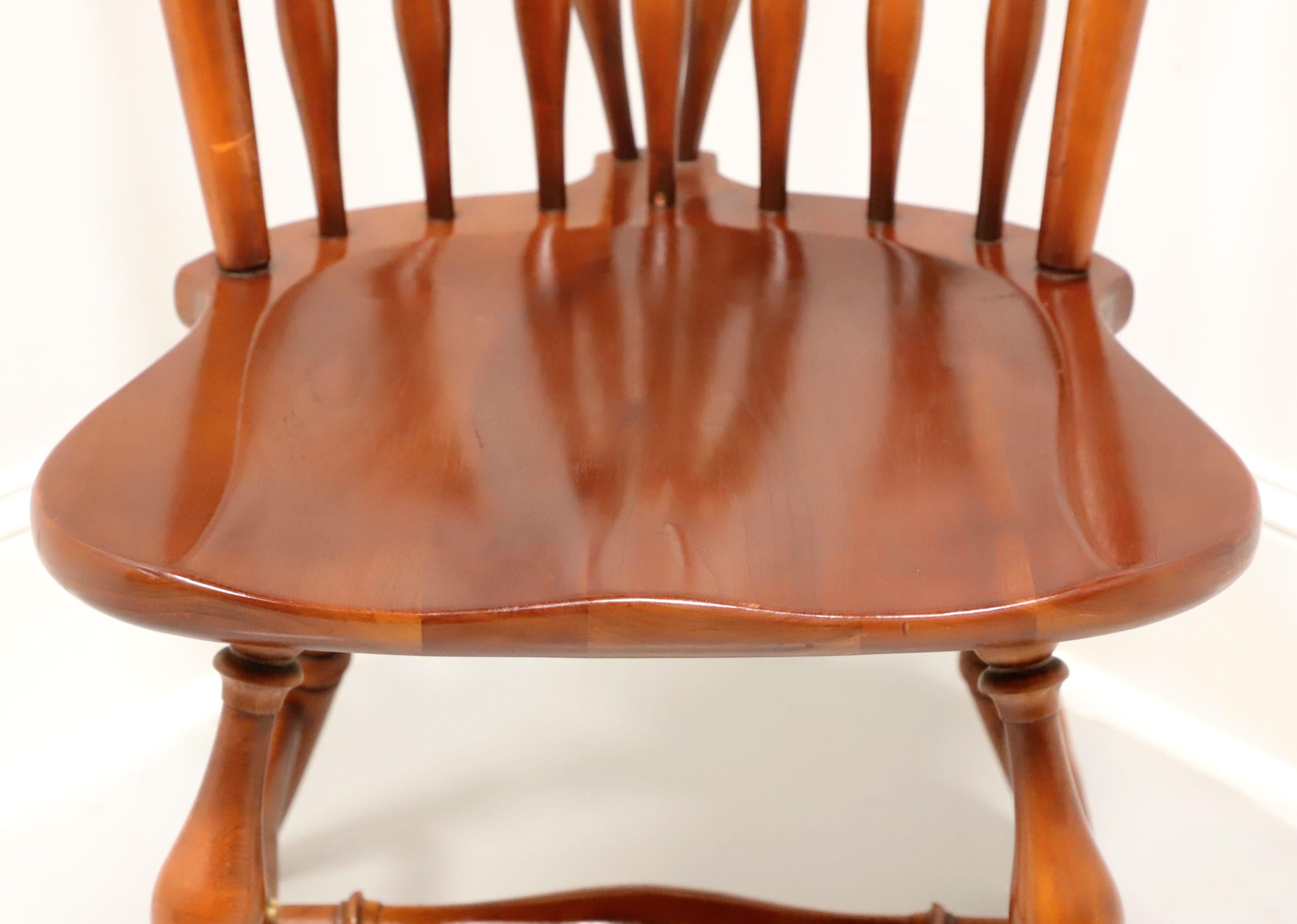 Other ETHAN ALLEN Duxbury Maple Windsor Dining Side Chair - A