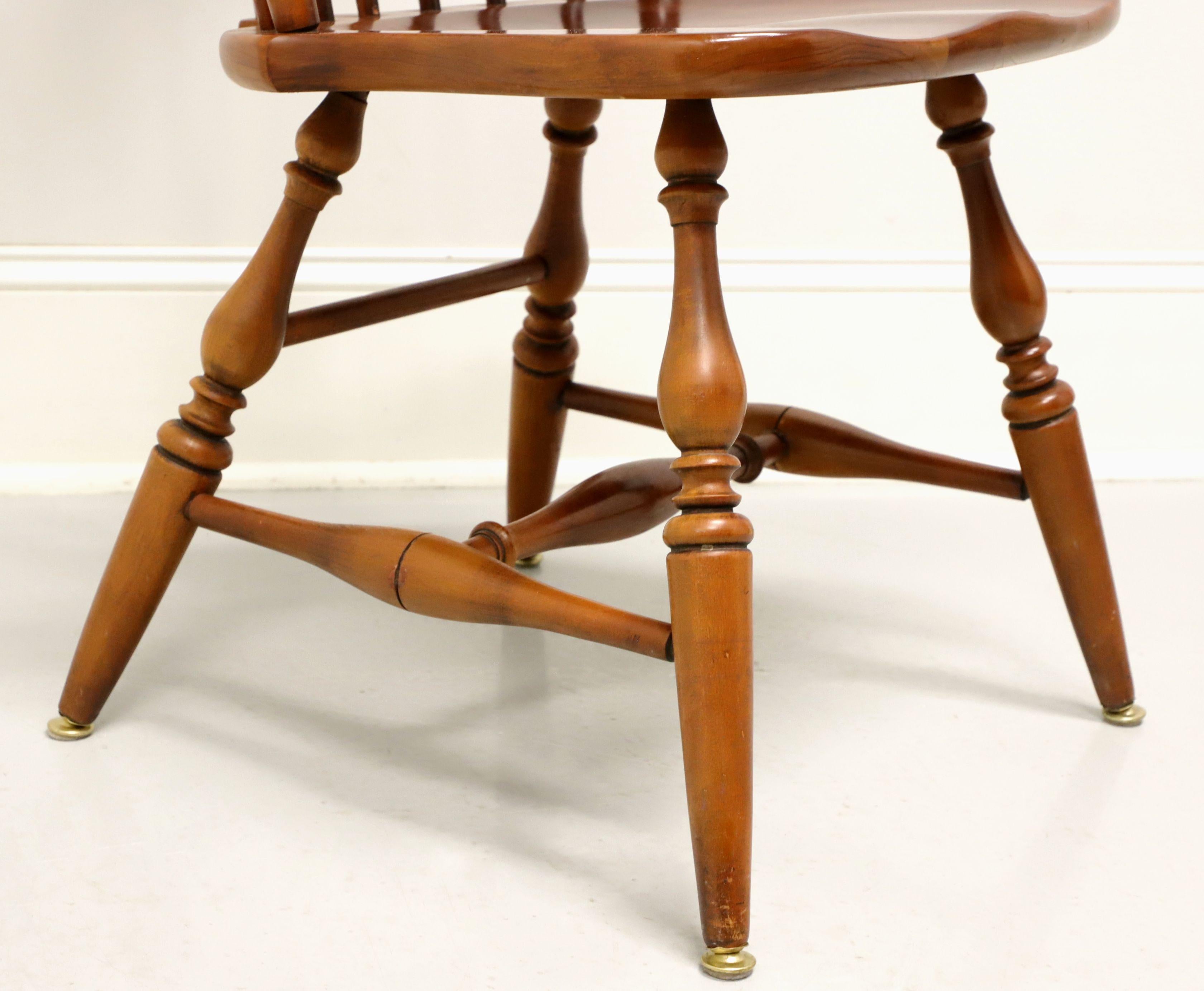 American ETHAN ALLEN Duxbury Maple Windsor Dining Side Chair - A