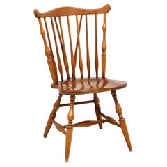 Retro ETHAN ALLEN Duxbury Maple Windsor Dining Side Chair - B