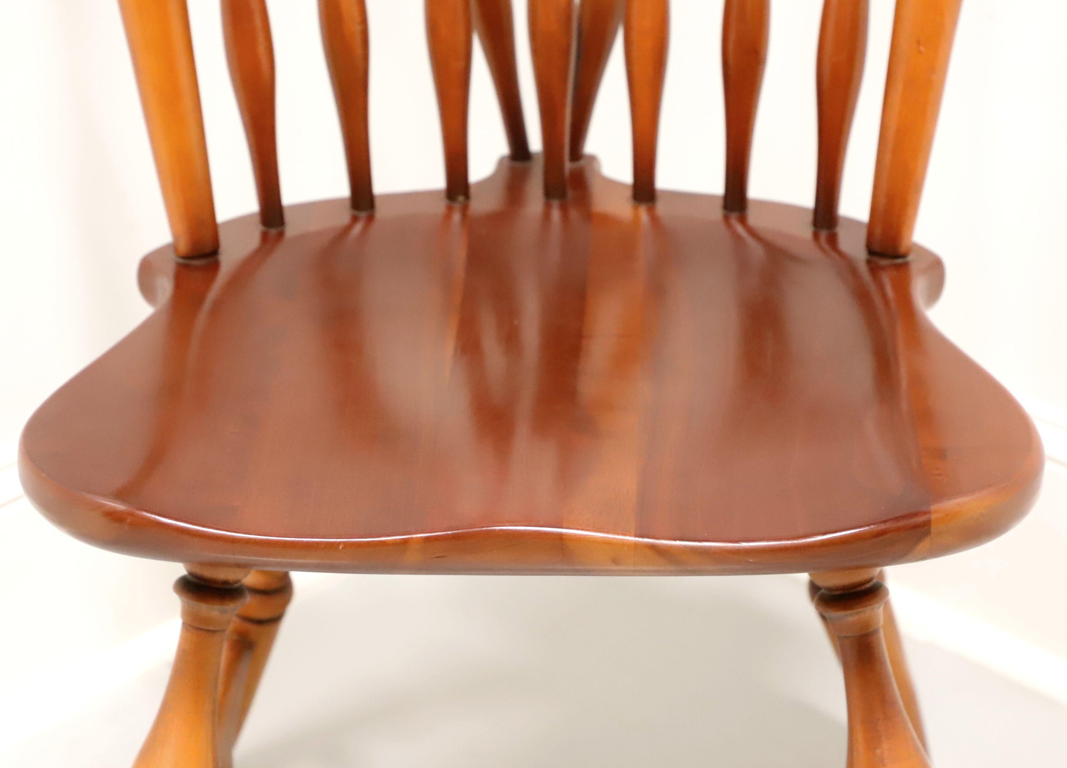 ETHAN ALLEN Duxbury Maple Windsor Dining Side Chair C at 1stDibs