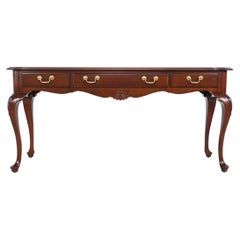 Ethan Allen French Cherry Console or Entry Table