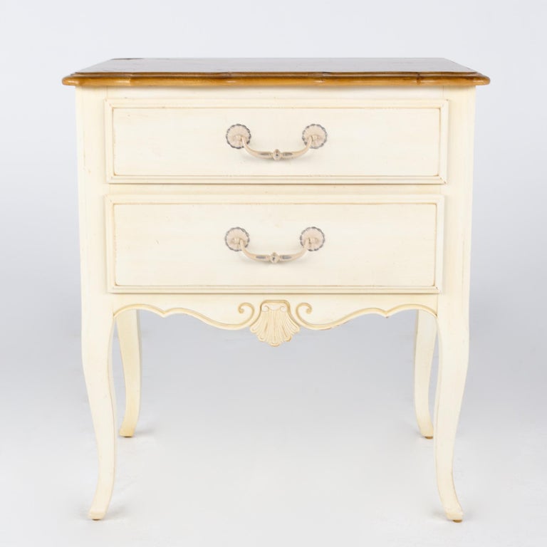 Ethan Allen French Country 2 Drawer Side Table Nightstand at 1stDibs |  ethan allen french country bedroom furniture, ethan allen french country  nightstand, ethan allen side table with drawer