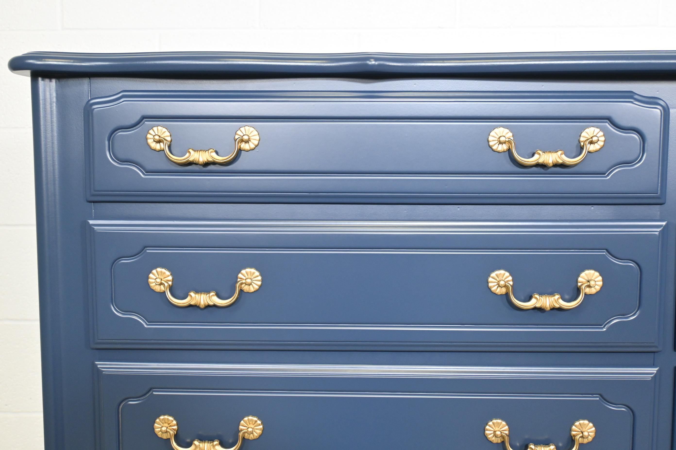 Ethan Allen French Country Navy Dresser 1