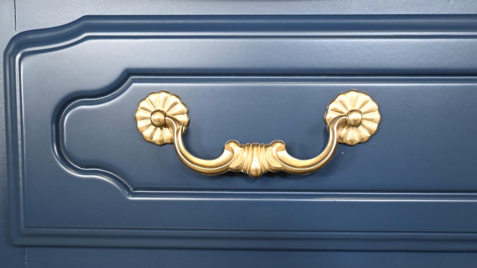 Ethan Allen French Country Navy Dresser 2