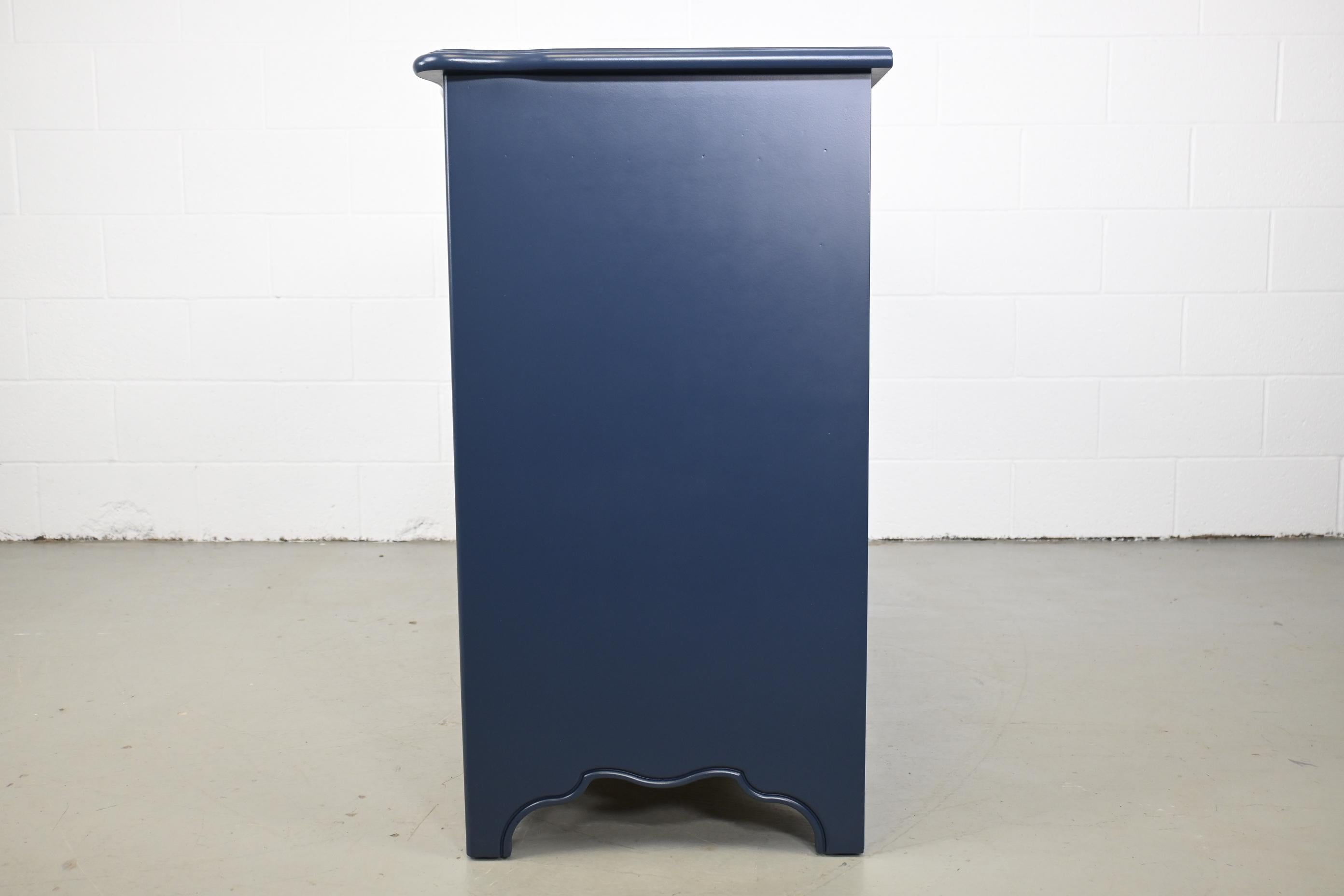 Ethan Allen French Country Navy Dresser 3