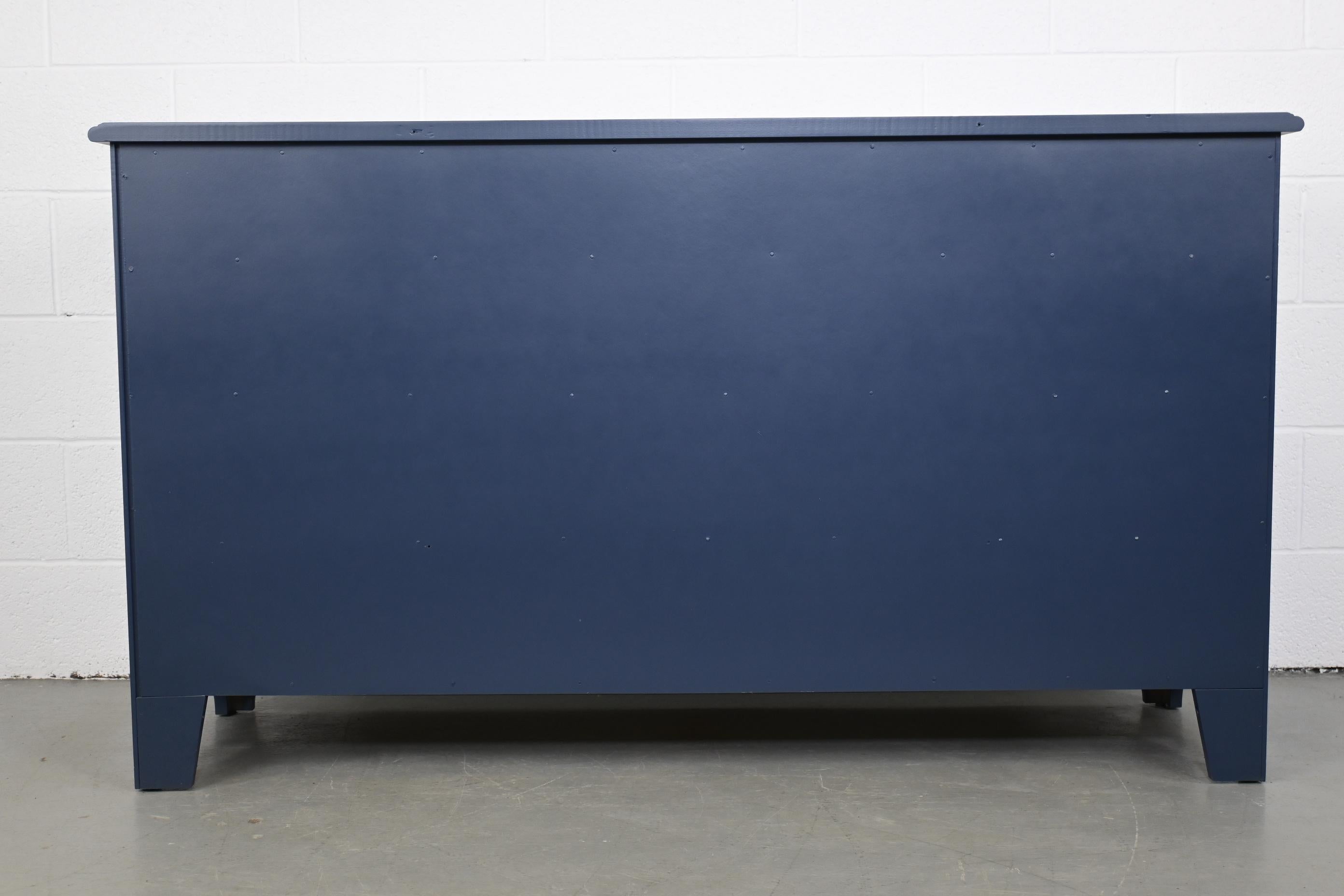 Ethan Allen French Country Navy Dresser 4