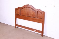 Ethan Allen French Provincial Carved Maple Queen Size Headboard