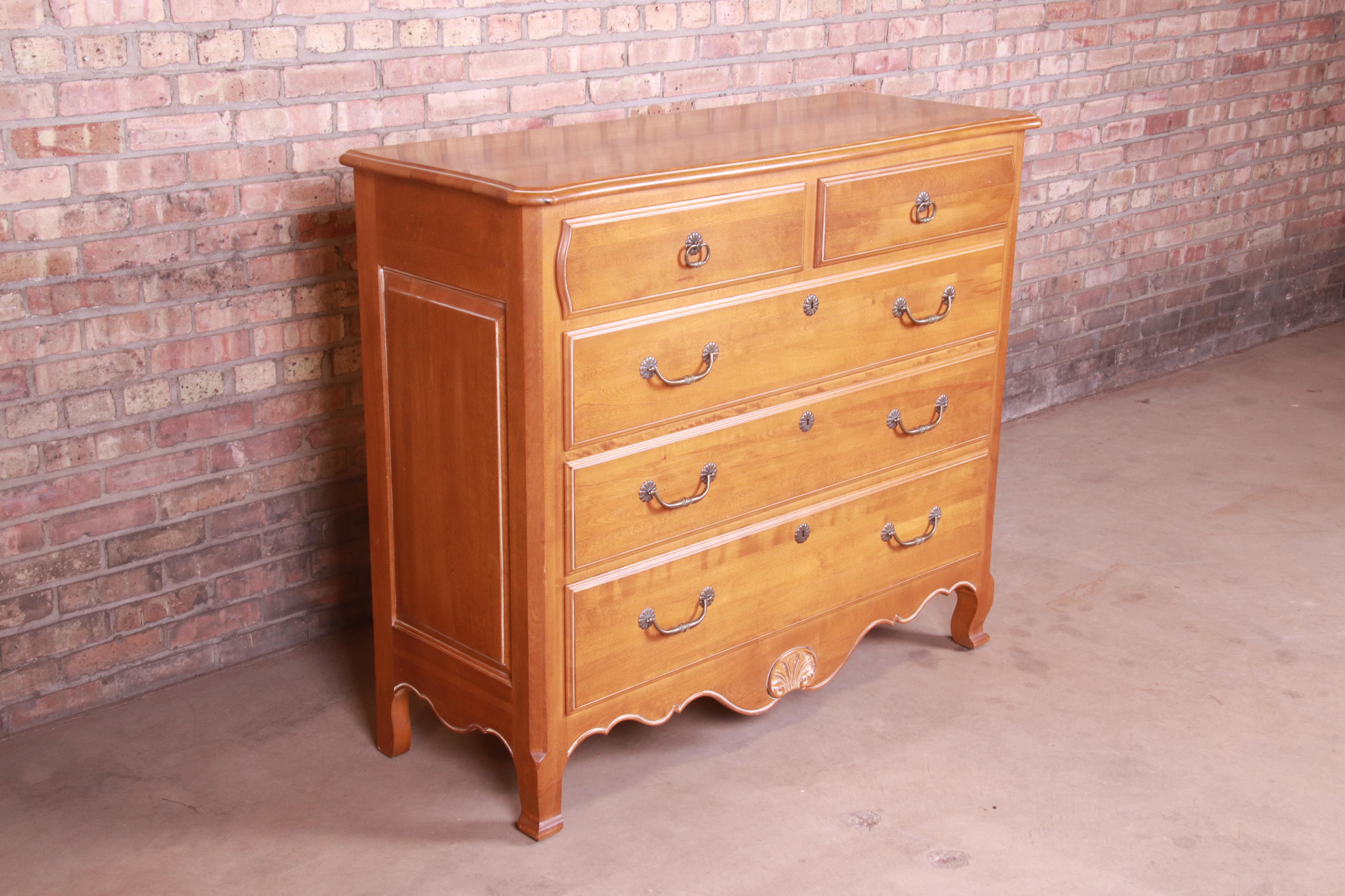 ethan allen country french dresser