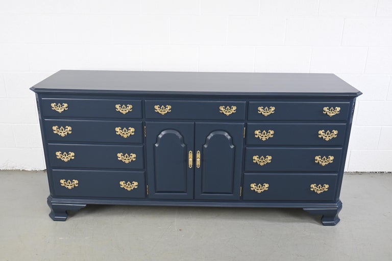 slim fit dress slacks Modern Luxury Blue Cabinet Gold Painted Rims 4-Drawer Accent Chest-Wehomz –  WEHOMZ main image 0