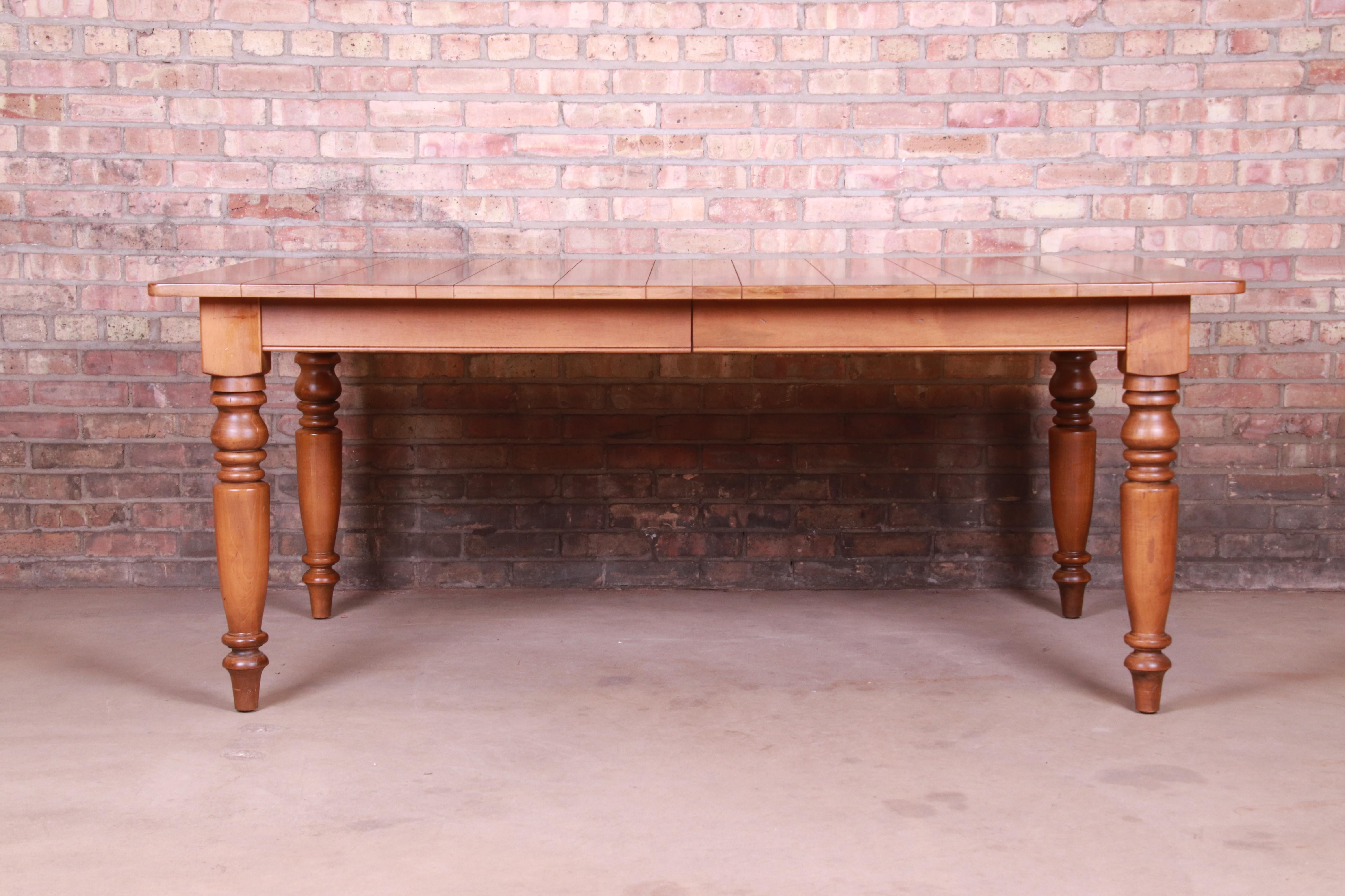 Ethan Allen Maple Harvest Farm Table 1