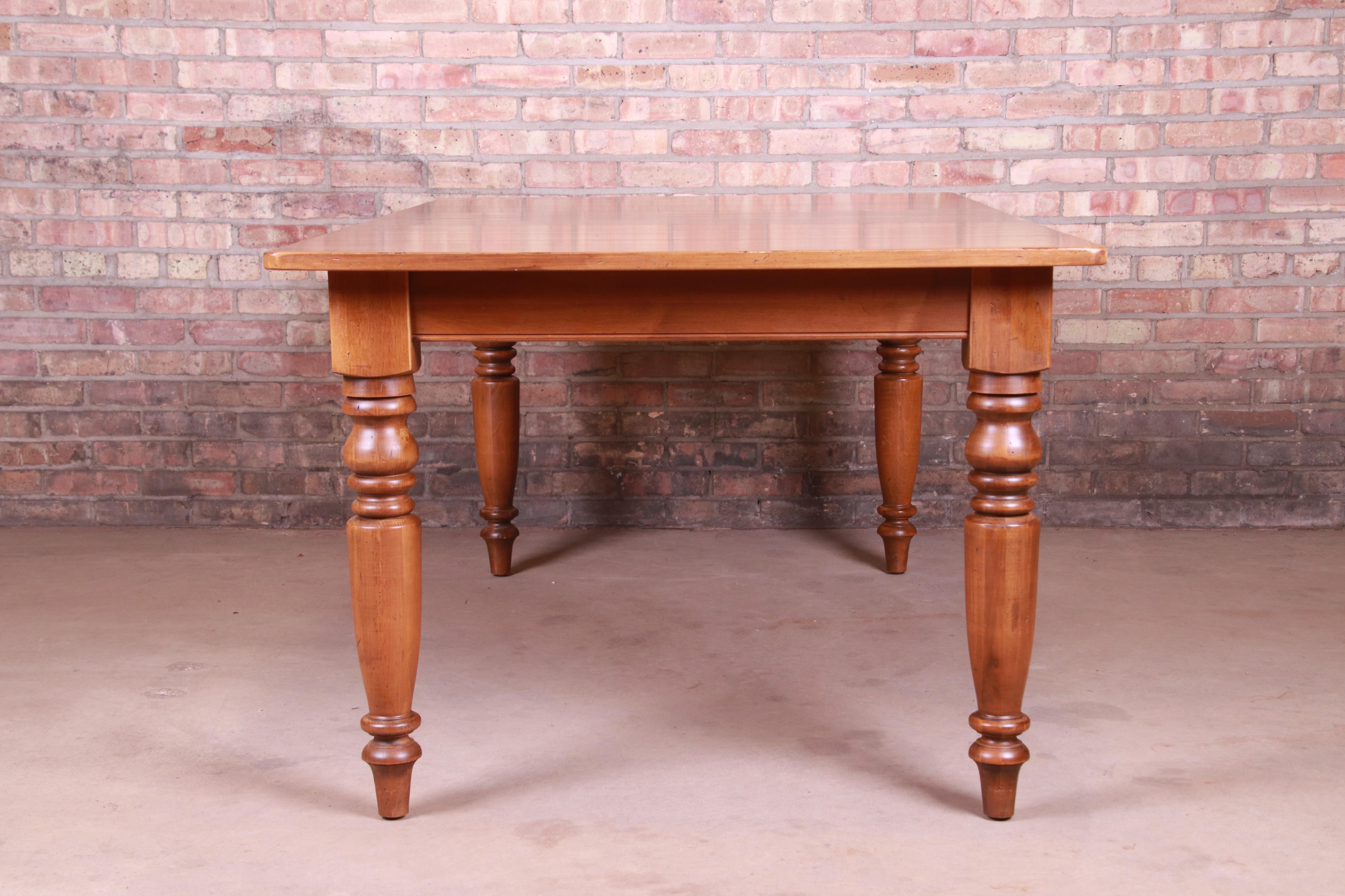 Ethan Allen Maple Harvest Farm Table 8
