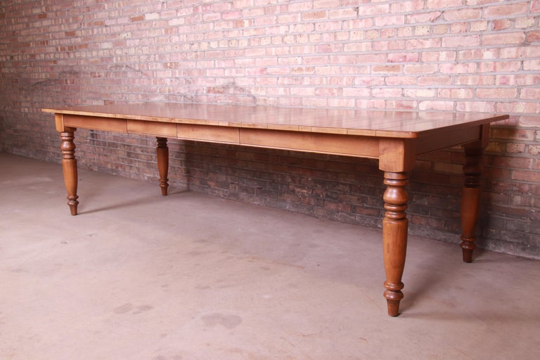Ethan Allen Maple Harvest Farm Table at 1stDibs ethan allen farmhouse table, ethan allen farm
