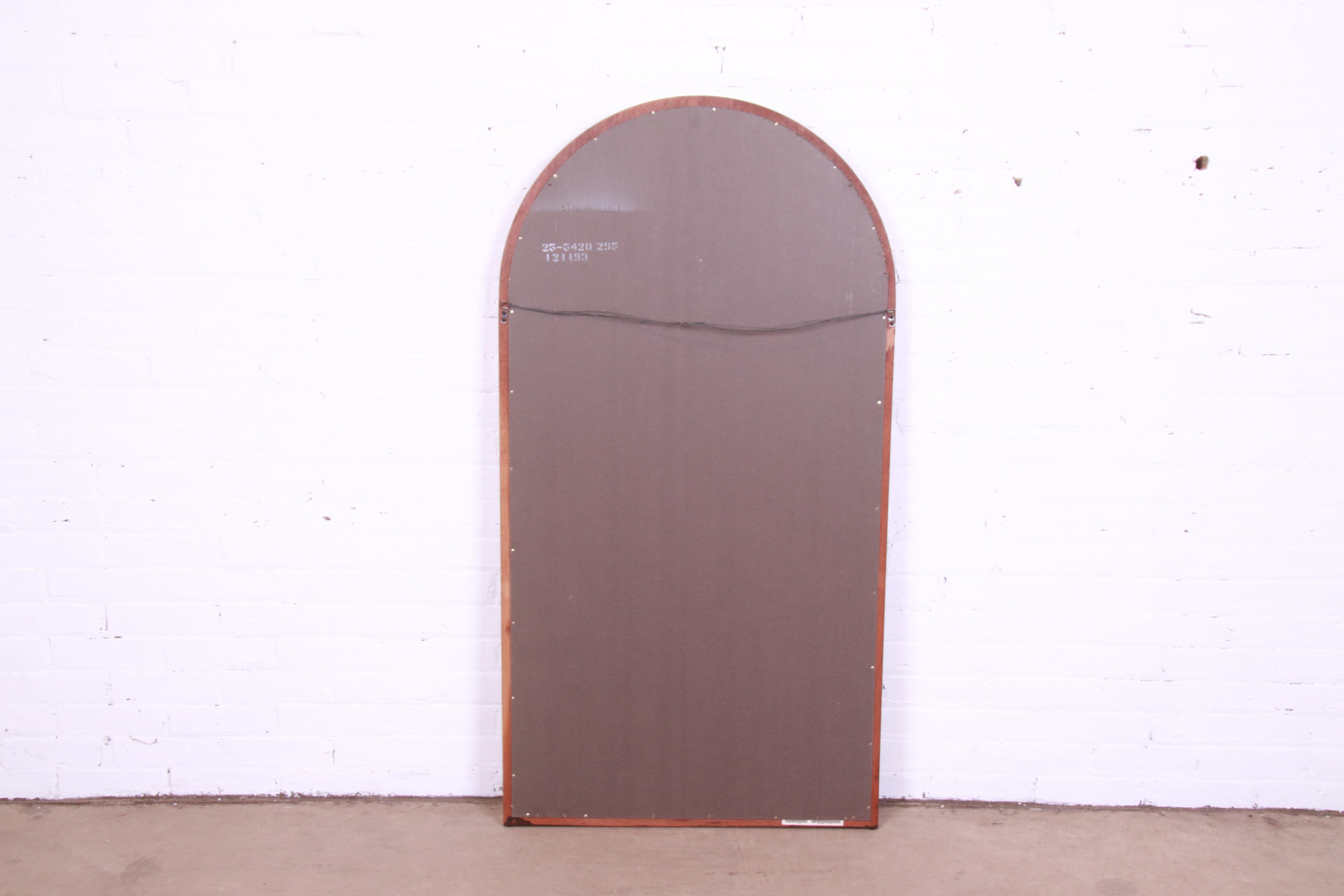 Palladian Style Mahogany Arched Wall Mirror For Sale 2