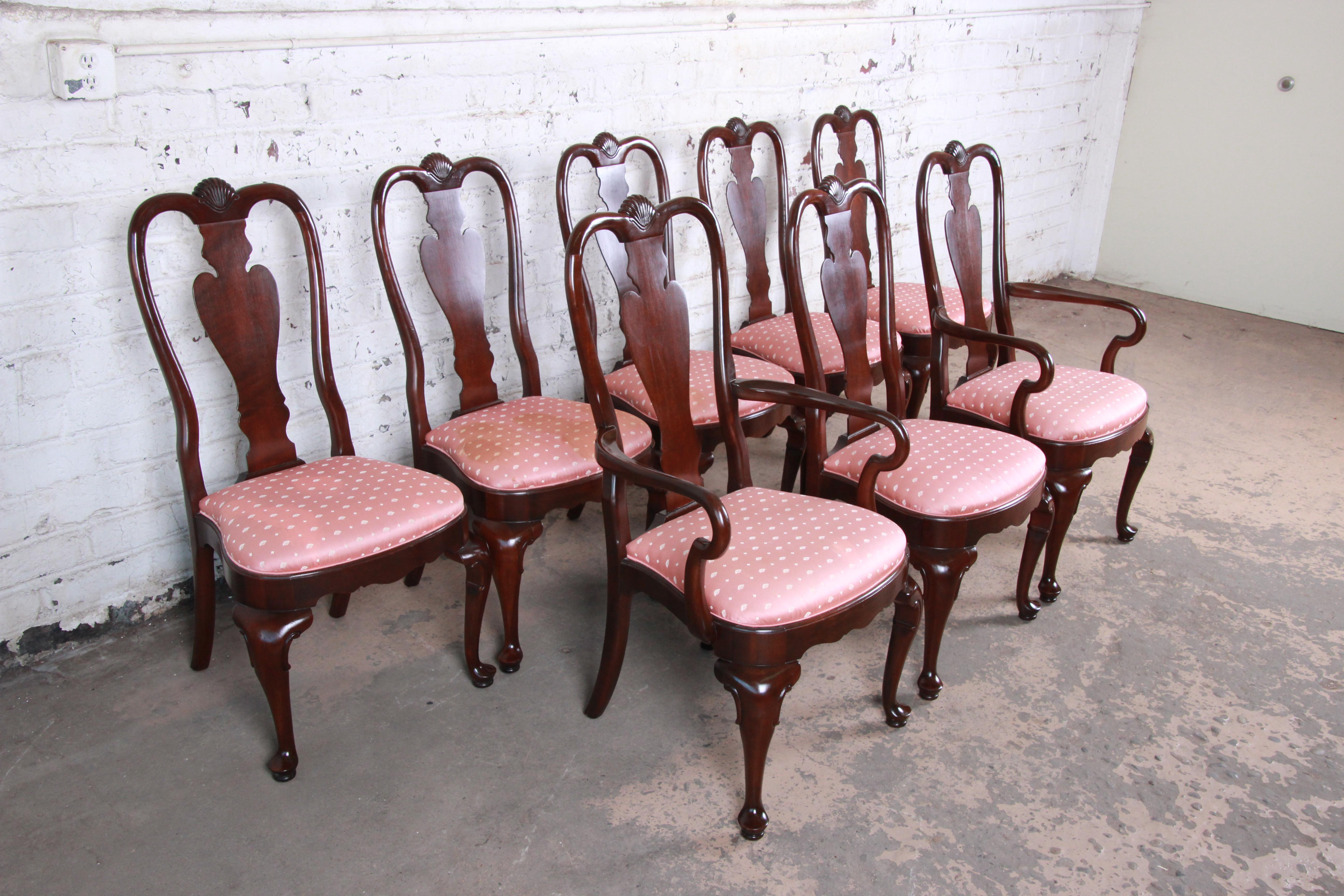 Vintage ethan allen dining chairs on sale