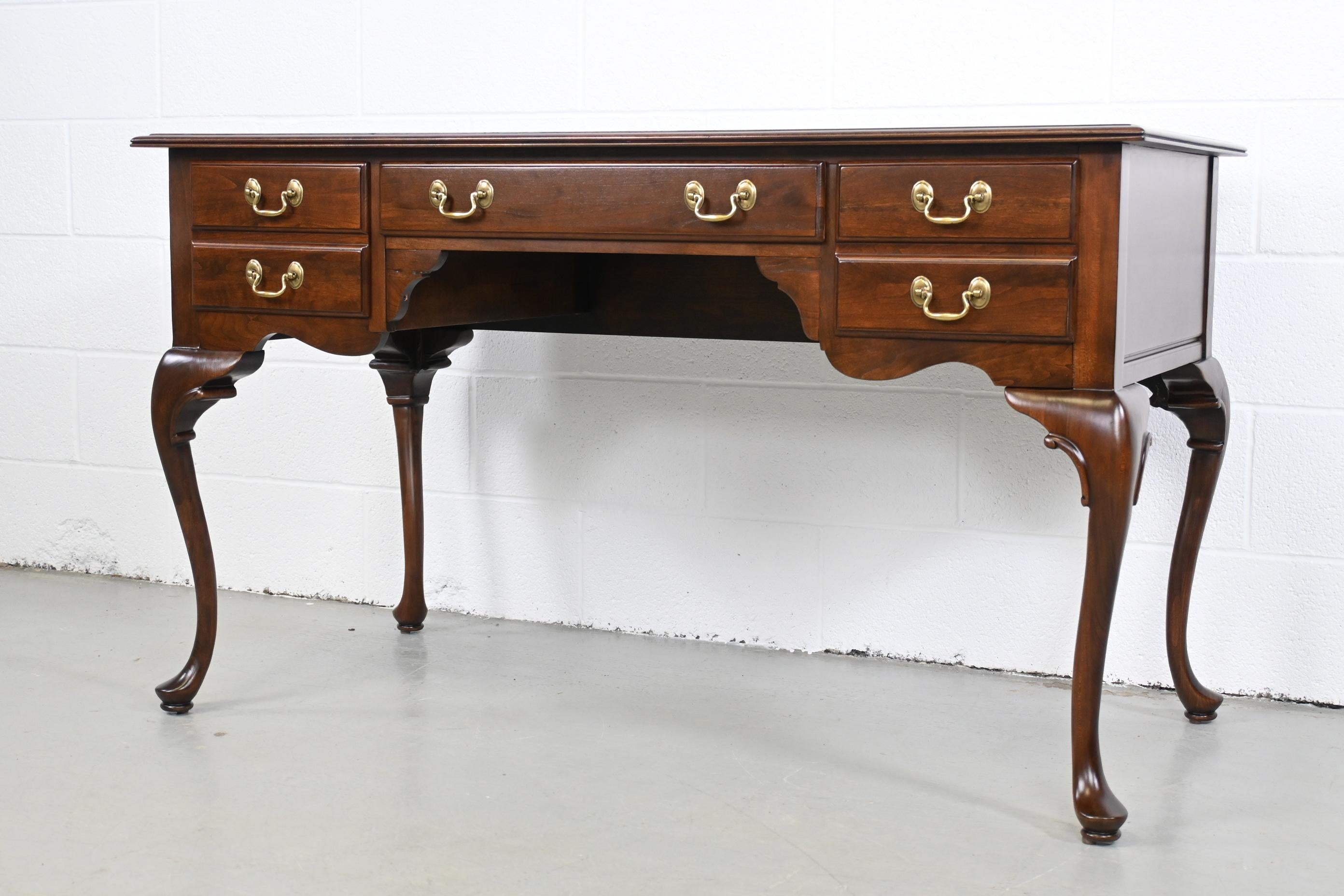 ethan allen cherry desk
