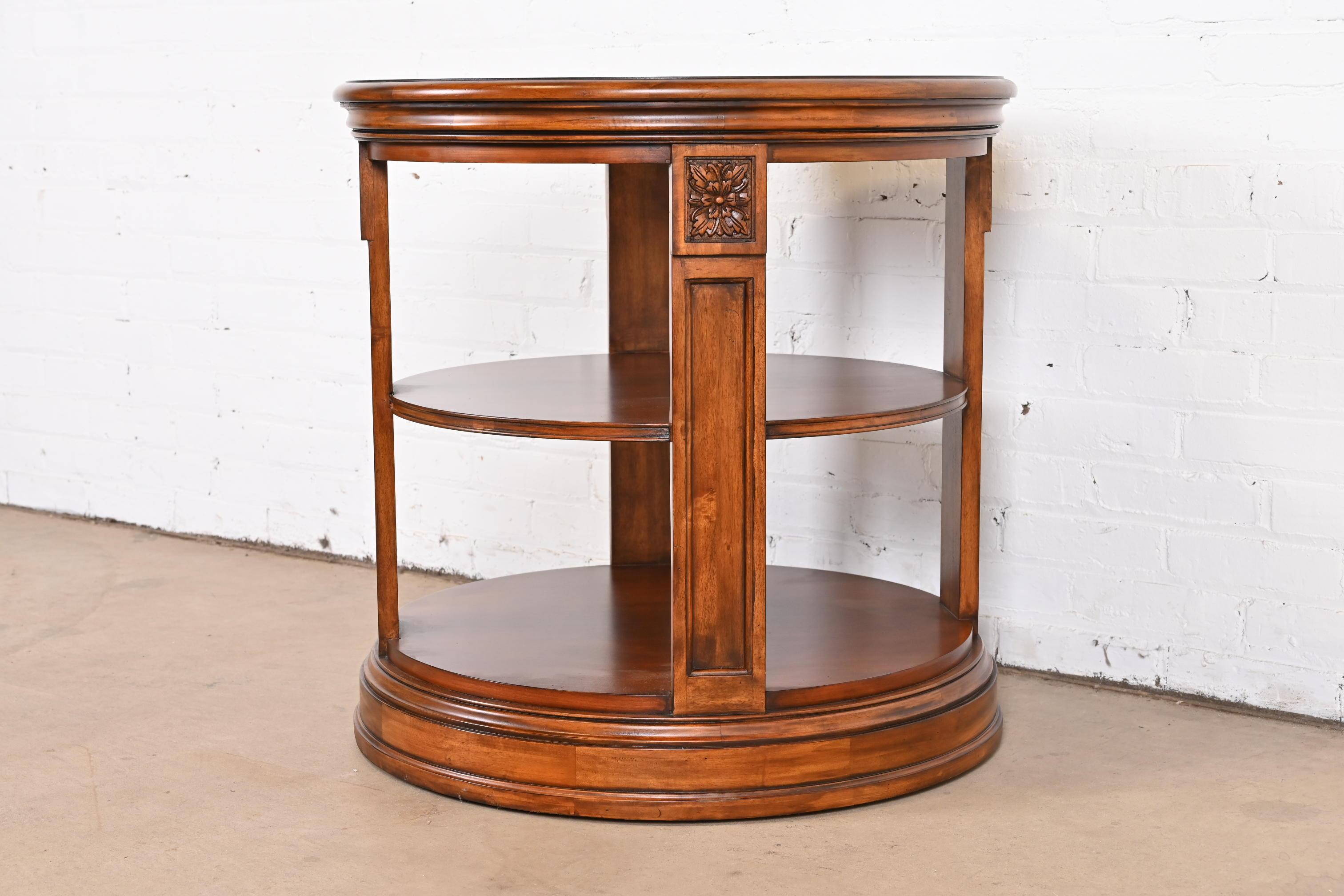 ethan allen library table