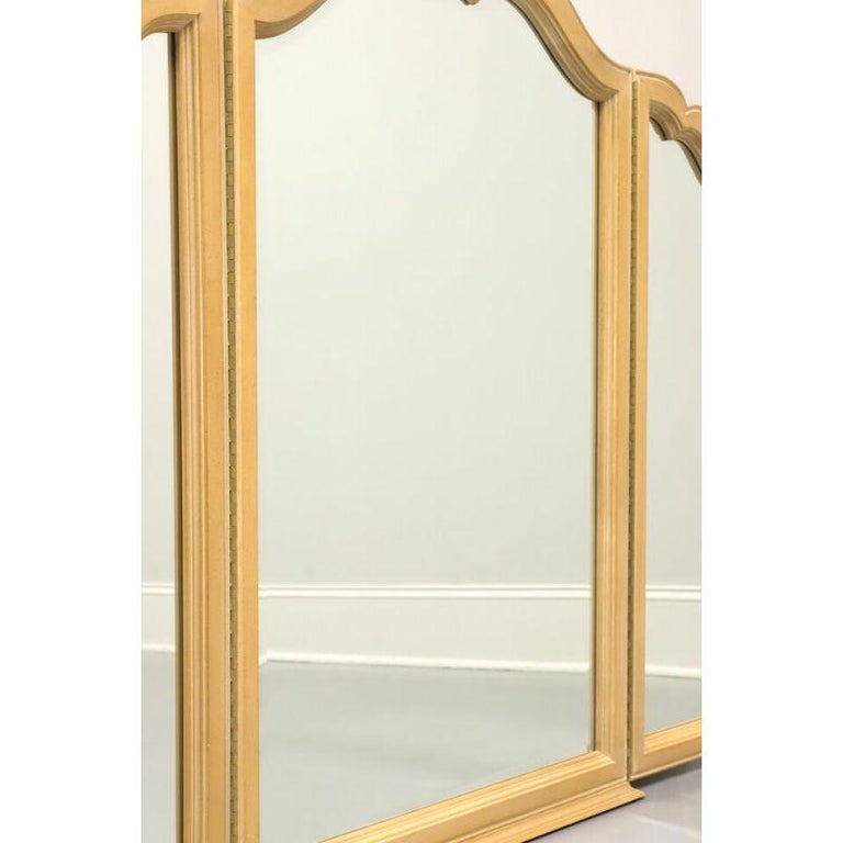 ETHAN ALLEN French Country TriFold Dresser Mirror For Sale at 1stDibs
