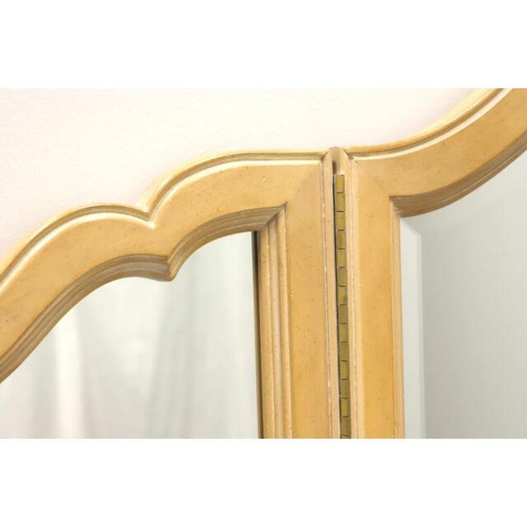 ETHAN ALLEN French Country TriFold Dresser Mirror For Sale at 1stDibs