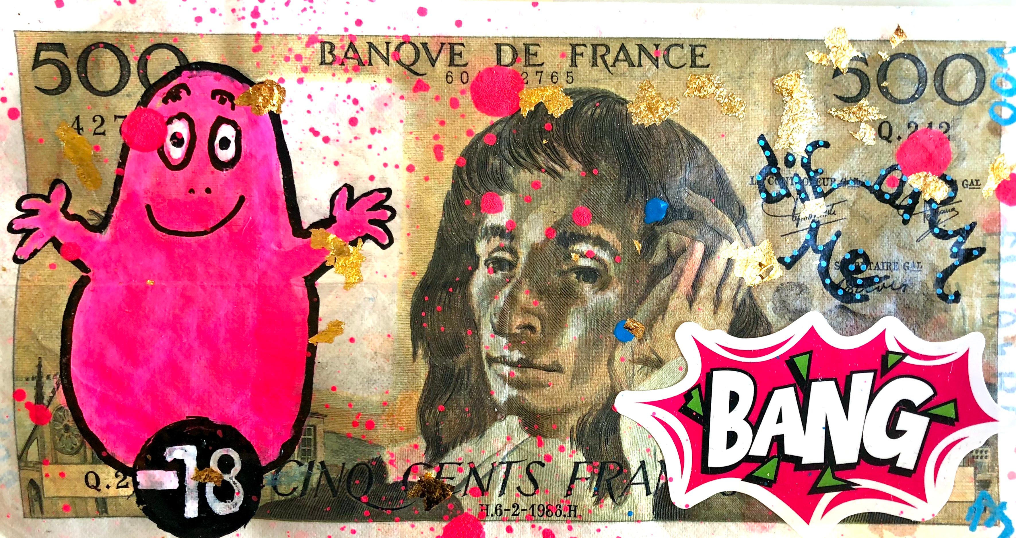 BARBATRUC GEHEIMNIS 001 – Mixed Media Art von Ethan Bang Bang