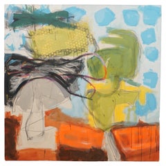 Ethan Boisvert Abstract Painting, "Brooklyn Grab" 2018