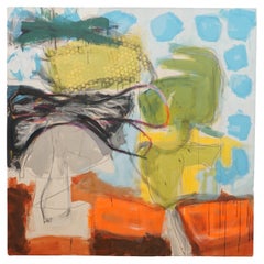 Ethan Boisvert Abstract Painting, "Brooklyn Grab"