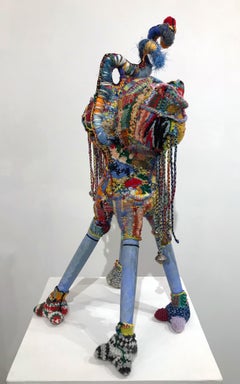 "A Guide That Grants Safe Passage":: Zeitgenössisch:: Mixed Media:: Faser:: Skulptur