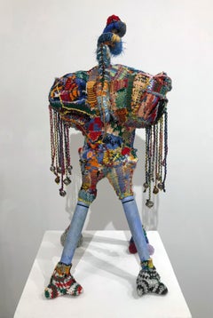 "A Guide That Grants Safe Passage", Contemporary, Mixed Media, Fiber, Sculpture