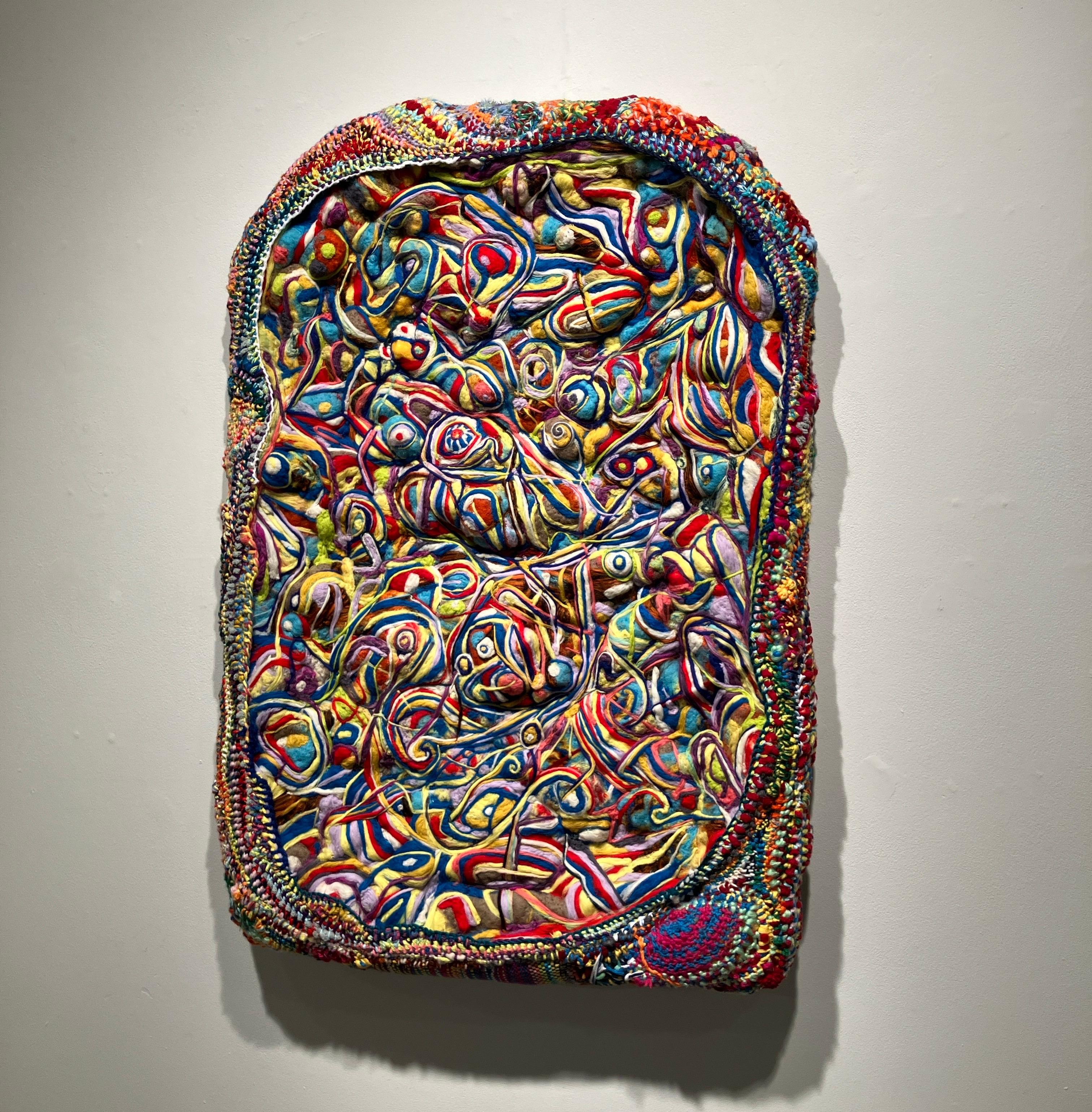 Contemporary Fiber Art, Needle Felted 
