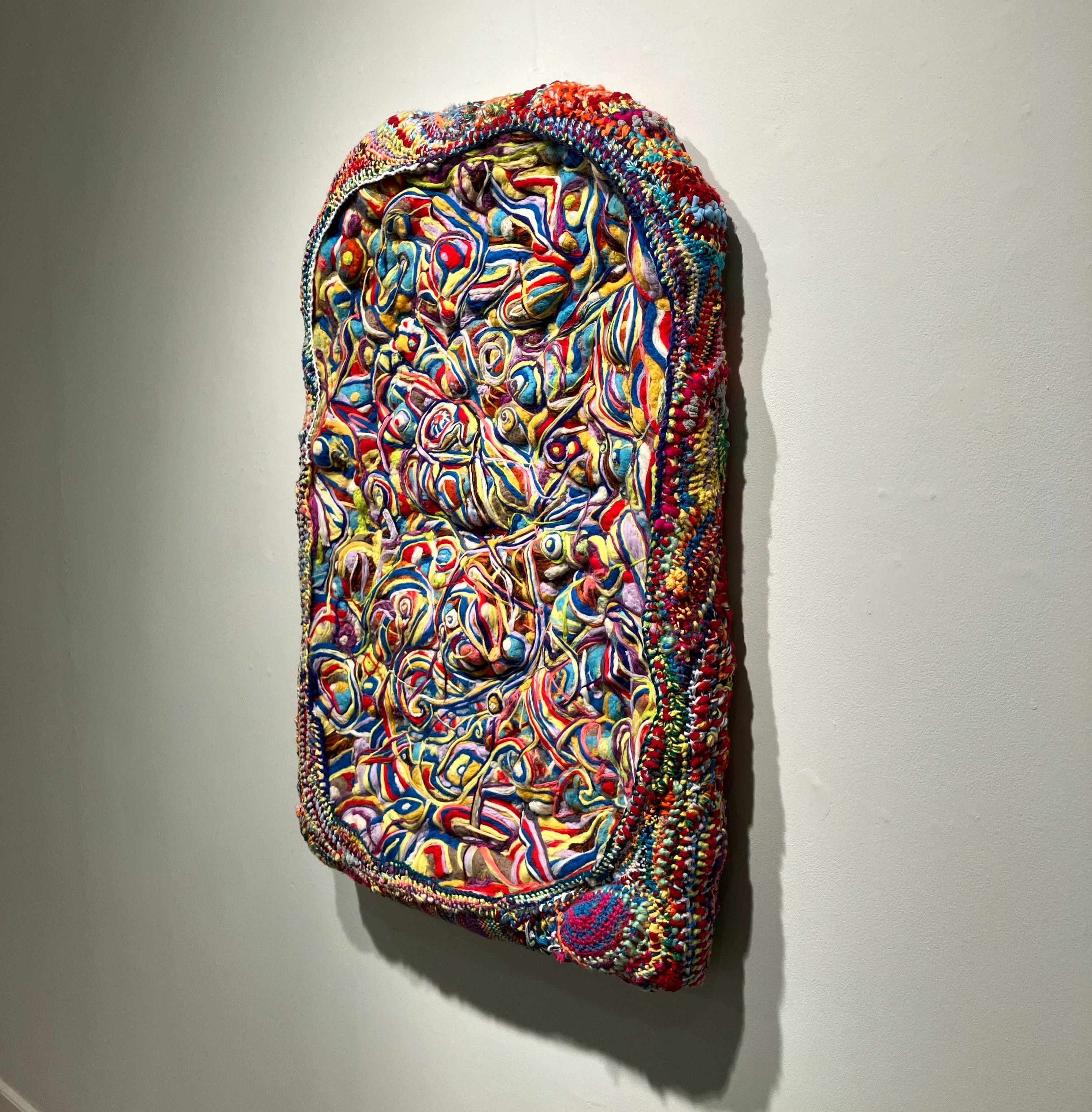 Contemporary Fiber Art, Needle Felted 