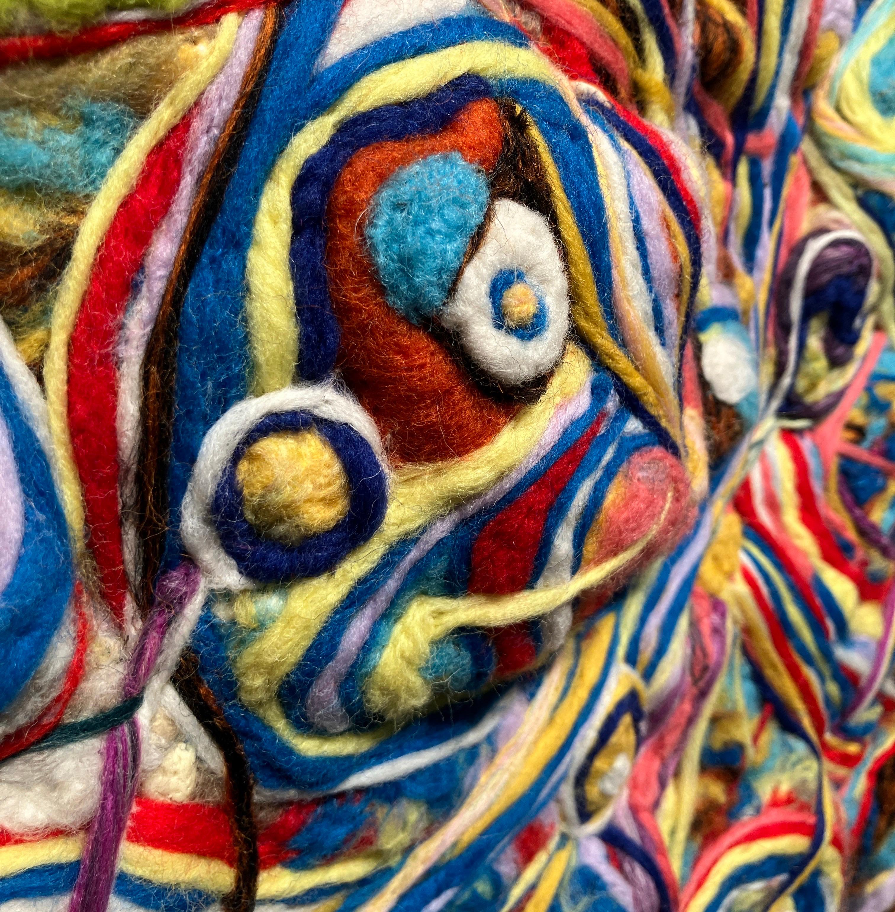 Contemporary Fiber Art, Needle Felted 