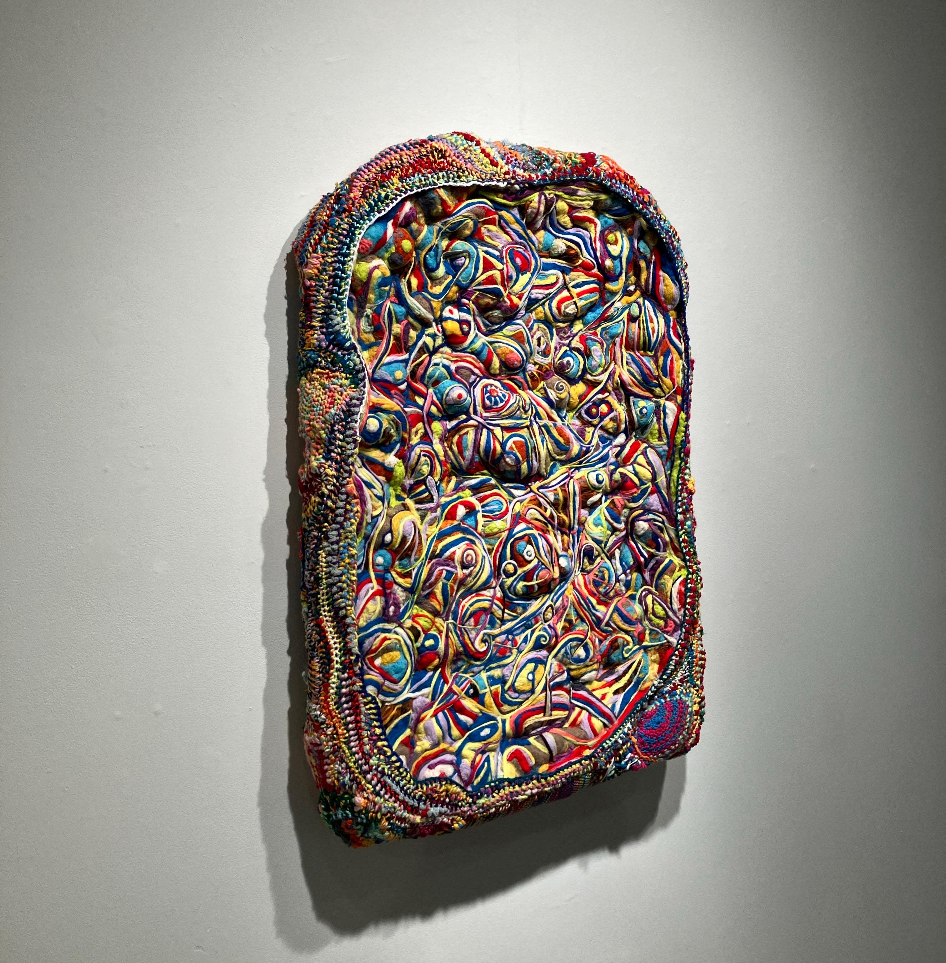 Contemporary Fiber Art, Needle Felted 