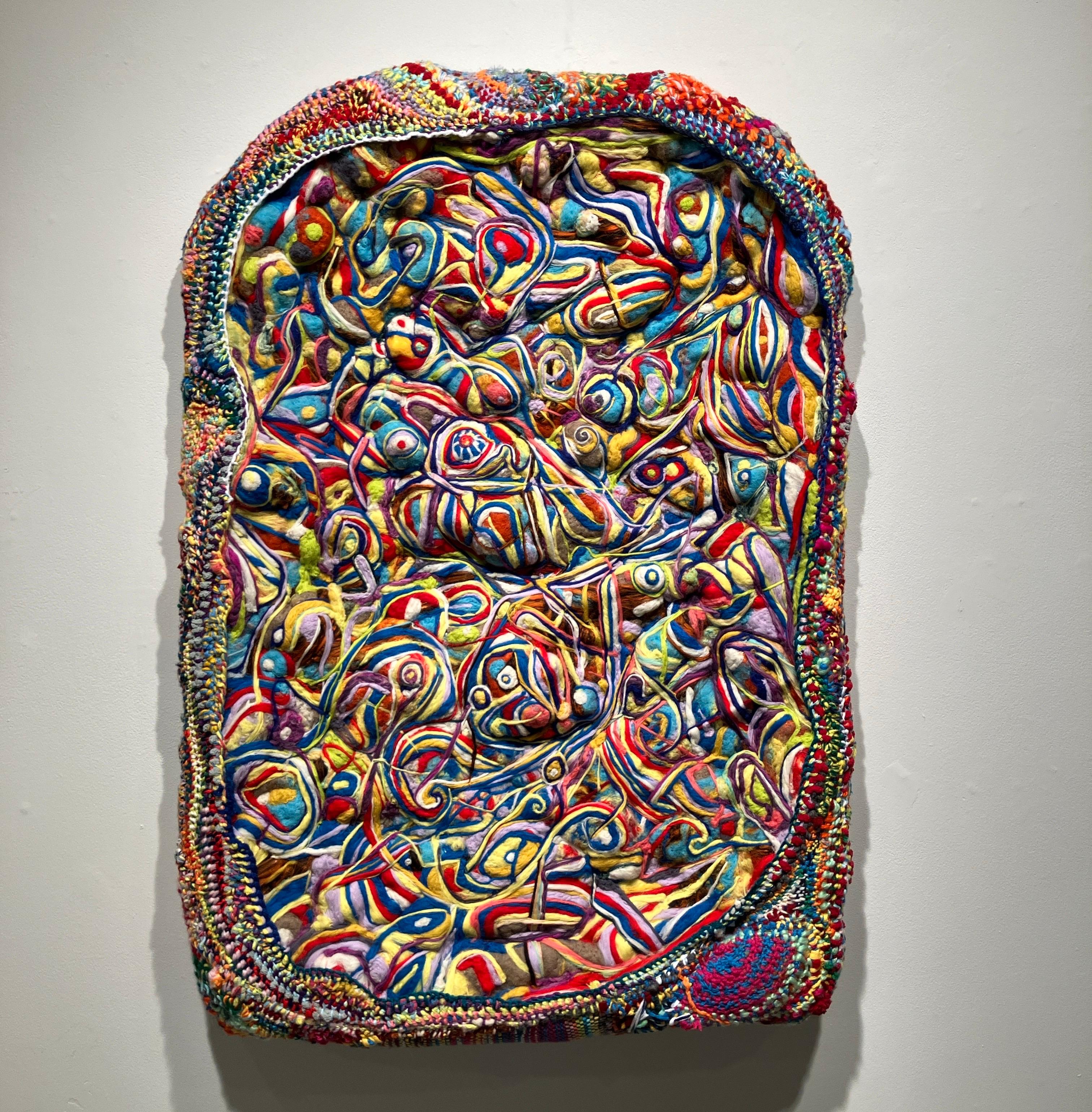 Contemporary Fiber Art, Needle Felted 
