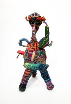 „From Eden“, Zeitgenössisch, Mixed Media, Faser, Skulptur, Figurative, Abstrakt