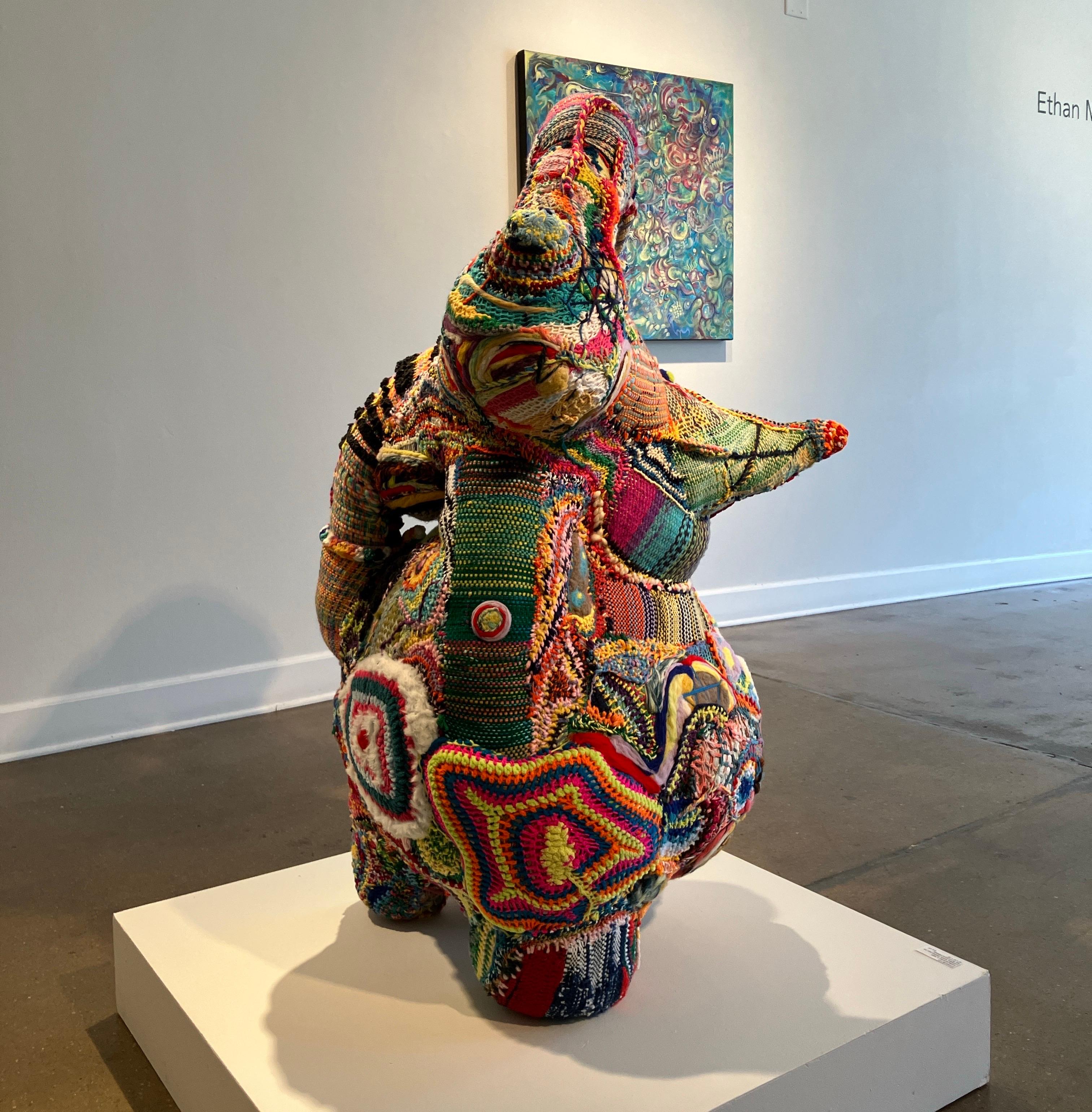 Escultura de Fibra de Tamaño Natural, Peso Ligero, Colorido Material Mixto, Hand Made, Meyer

Escultura ligera (aproximadamente 35 lbs), no frágil y suave

Mención de Honor de la Beca de la Fundación Groot 2025


