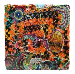 "Terraforming Consciousness", Contemporary, Textil, Faser, Wandskulptur
