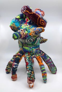 "This is Where the Wizard Lives", Contemporary, Fiber, Sculpture, Hand Woven