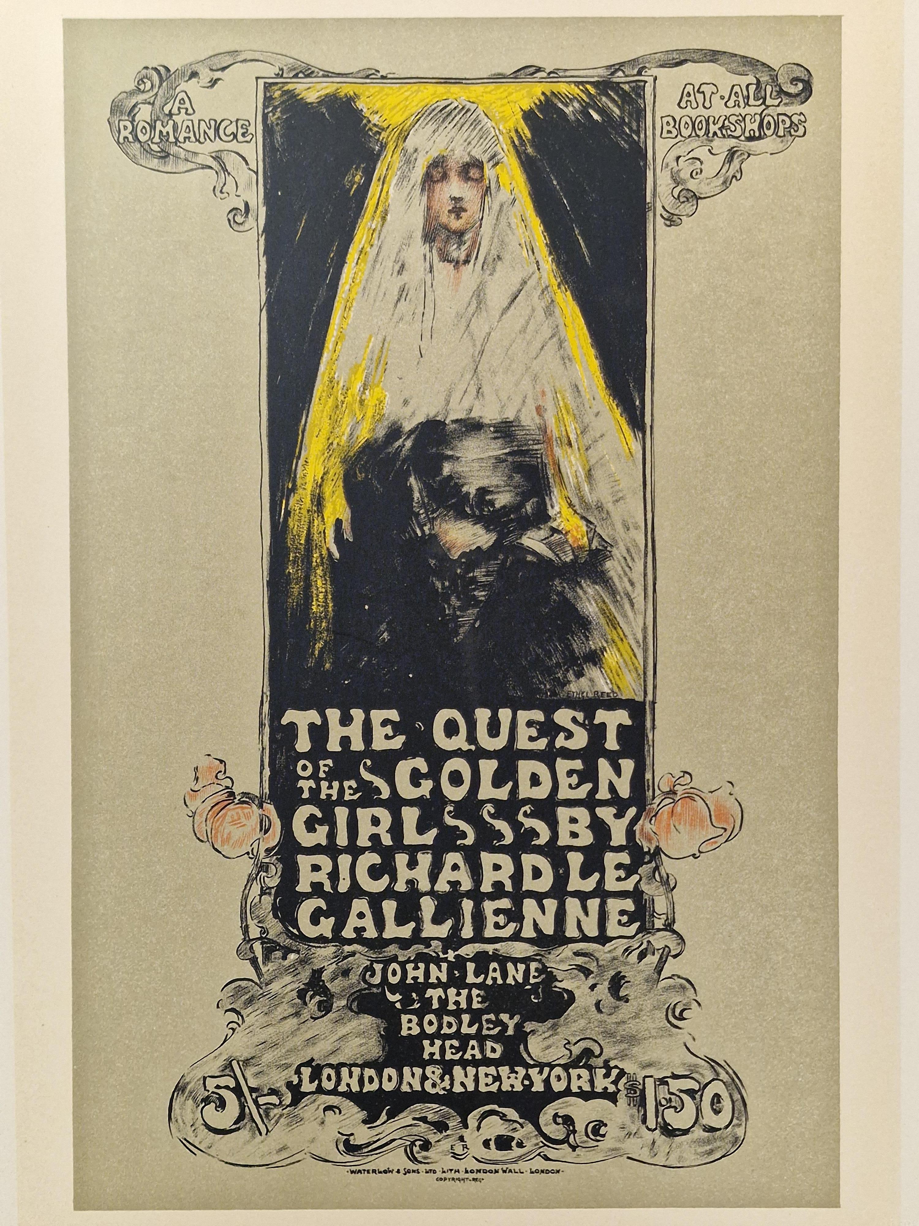 Ethel Reed Print - La Prière de la Vierge d'or