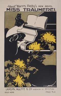 Young Girl at the Piano - Lithograph (Les Maîtres de l'Affiche), 1897