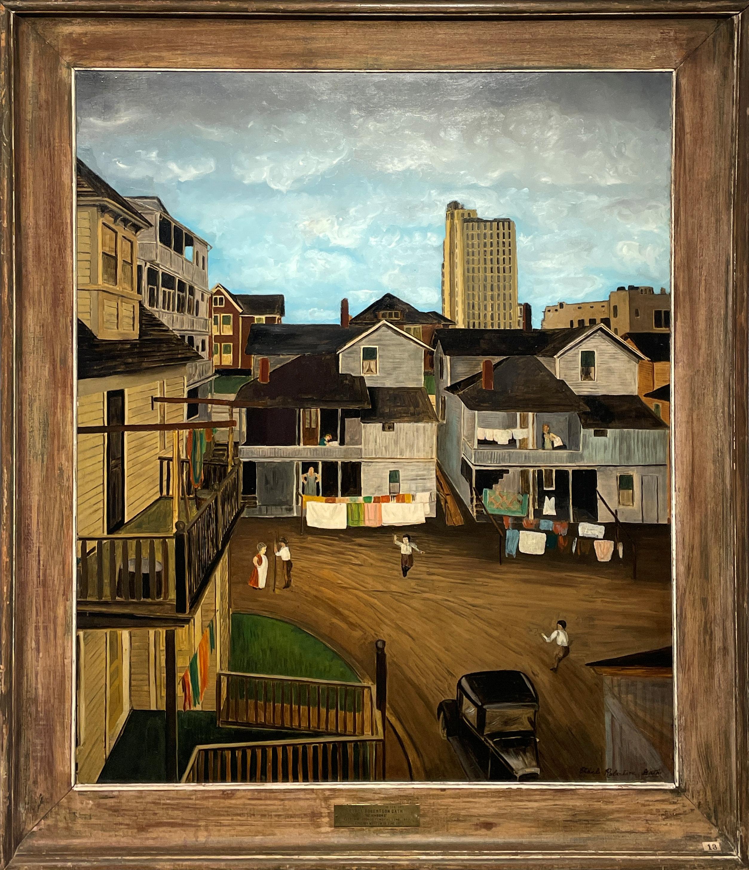 Vicini di casa - Painting di Ethel Robertson Gath