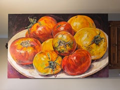 "Pomodori" di Ethelinda, 32x50", olio su tela